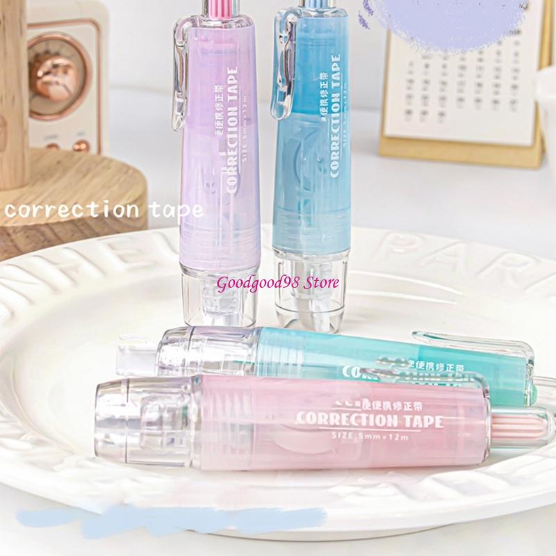 4PCS 5 mm Băng hiệu chỉnh màu  - đánh giá và giá Correction Tape Roller
