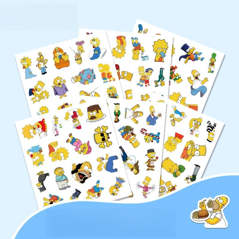 The Simpsons Homer Marge Bart  - đánh giá và giá Memo Pad Sticky