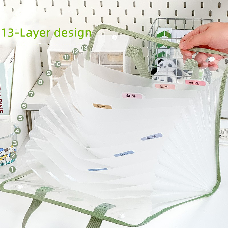 13-Layer A4 File Folder Storag - đánh giá và giá Office Stationery And Supply