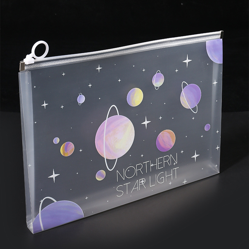 4/12pcs A4 Space Zipper Folder - đánh giá và giá Office Stationery And Supply