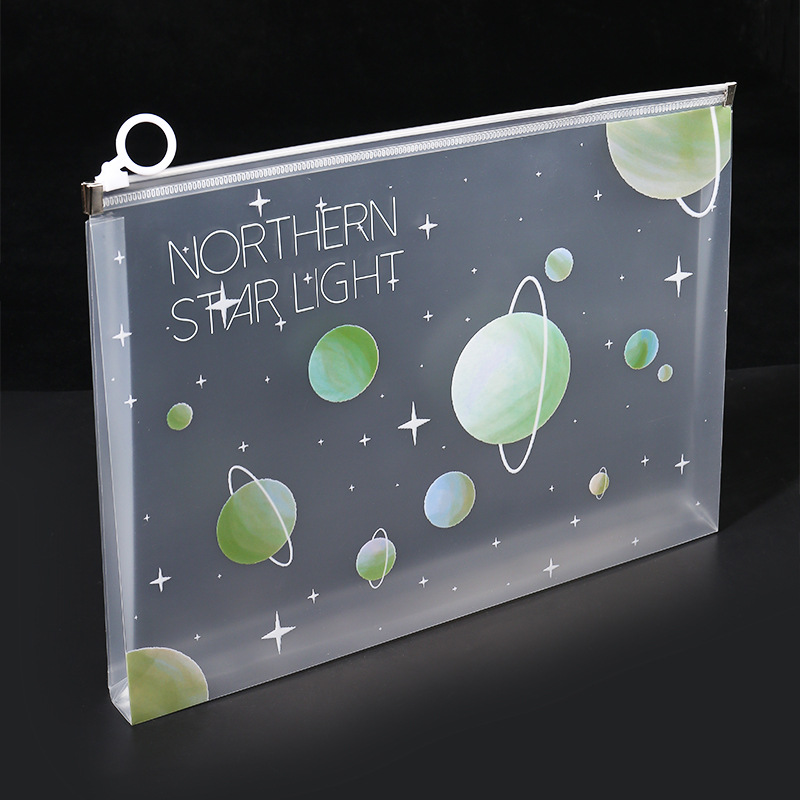 4/12pcs A4 Space Zipper Folder - đánh giá và giá Office Stationery And Supply