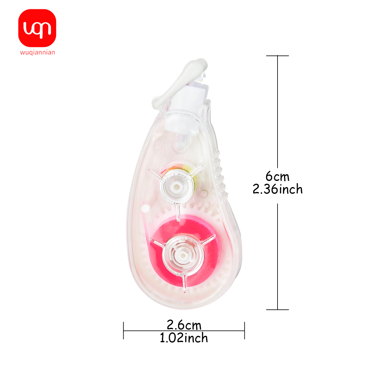 WQN-4PCS 5mm X 6m Fluorescent  - đánh giá và giá Correction Tape Roller