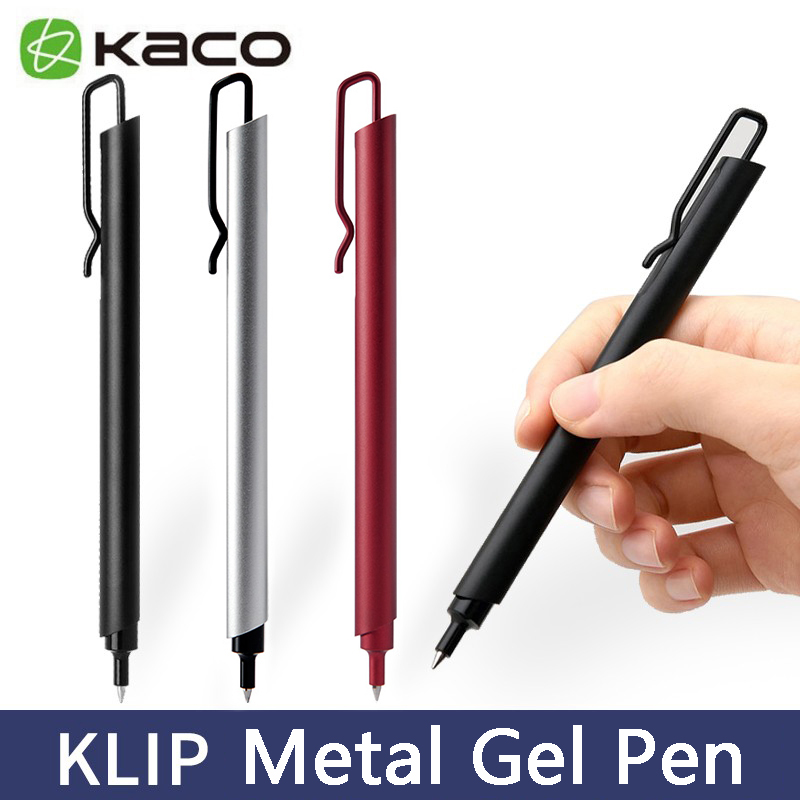 Kaco Metal Gel Pen 0.5MM Black - đánh giá và giá Stationery Supplies Business