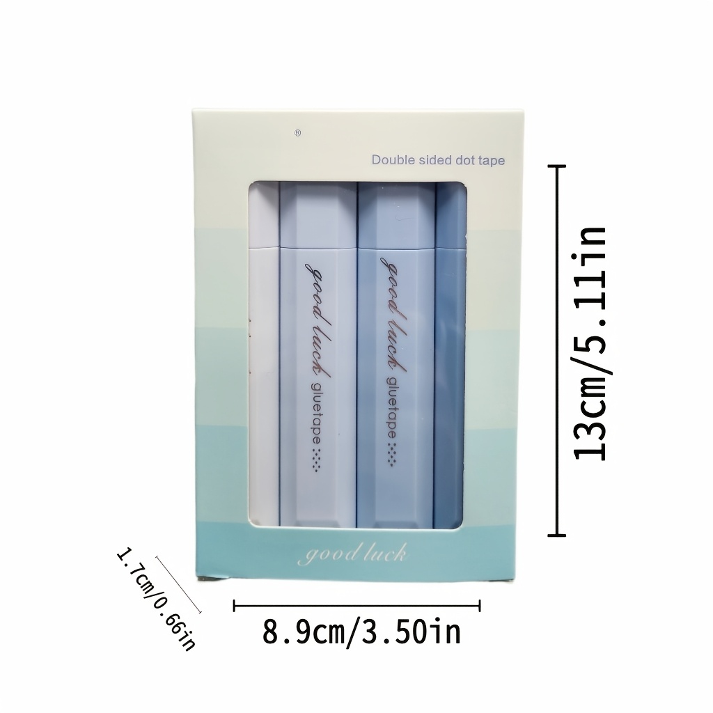 4pcs/set Waterproof Glue Tape  - đánh giá và giá Glue Stick Pack