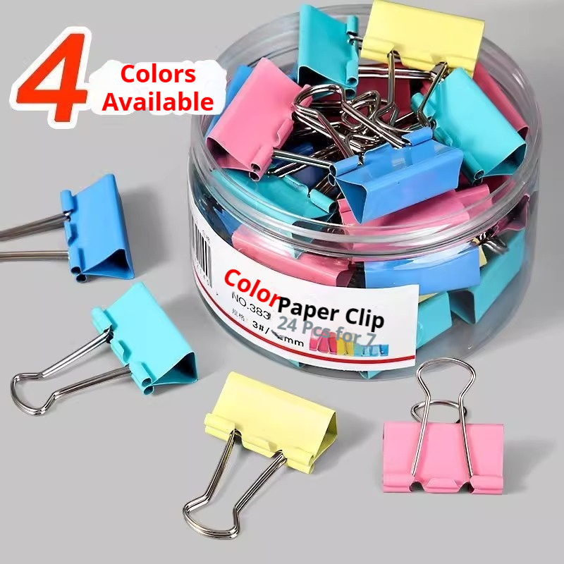 Colored Binder Clips Mixed Col - đánh giá và giá Binder Clip Assorted